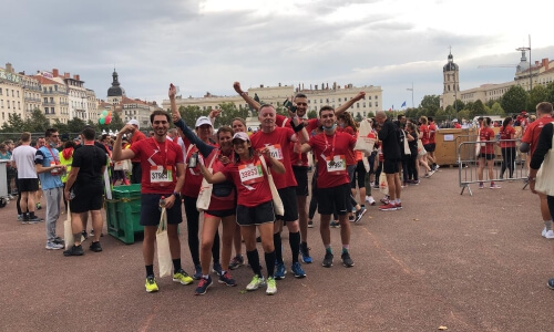 Le Centre Kléber au Run In Lyon !